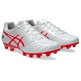 [アシックス] サッカーシューズ DS LIGHT PRO 1103A110 ユニセックス大人 104(ホワイト/フラッシュ レッド) 25.0 cm 3E