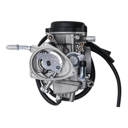 Image of Raptor 660 Carburetor For Yamaha Raptor 660 660R YFM660R 2001 2002 2003 2004 2005 Carb Kit with Air Filter and Fuel Valve Petcock