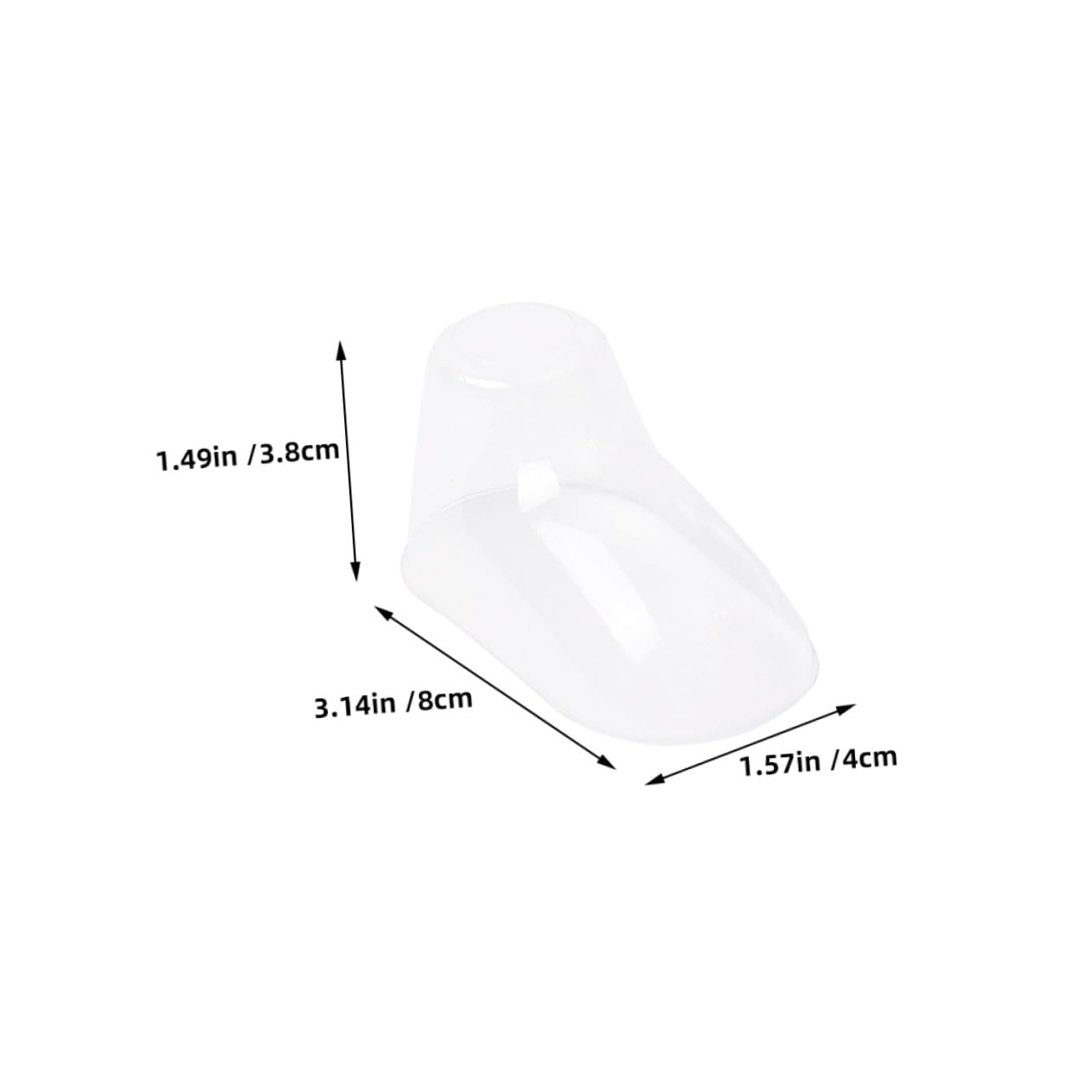 Beavorty Présentoirs à Chaussures pour Bébés 50 Pièces en PVC Robuste et Non Déformable, Supports Transparents pour Chaussettes et Chaussures Bébé, pour Rangement Familial