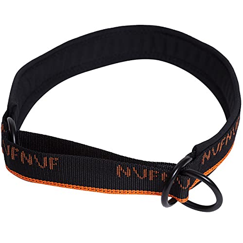 NUFNUF Half Choke Collar Dexter naranja/negro, 2,5 x 35 cm Cover