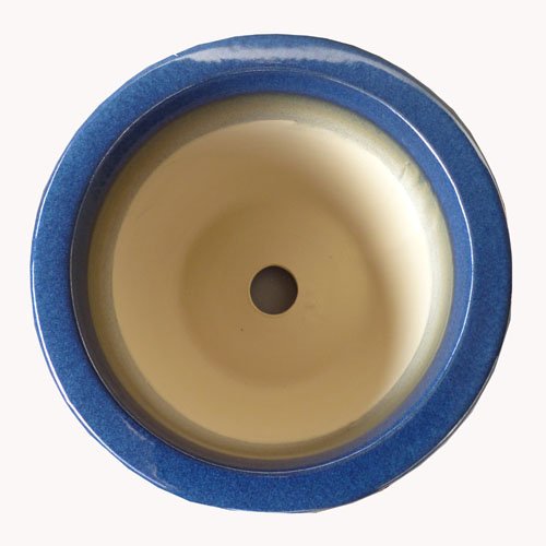 Amazon | 信楽焼 生子輪型 20号 大型植木鉢 | 鉢