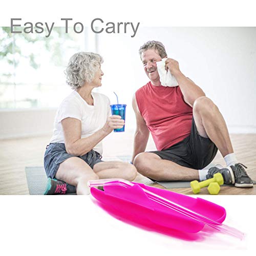 Bicchiere riutilizzabile Cannuccia con scatola