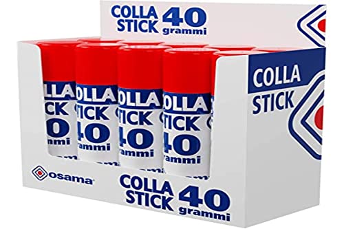 OSAMA, COLLA STICK extra forte - 10 pezzi da 40 g