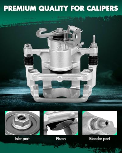 Image of SCITOO Rear Brake Calipers With Bracket 18B5311 18B5310 Compatible For Chevrolet For Cruze 2011-2015,For Chevrolet For Cruze Limited 2016
