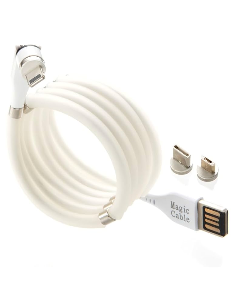 マジックケーブル　0.9メートル　マグネット充電ケーブル　USBTYPE-A マジックケーブル 0.9メートル マグネット充電ケーブル USBTYPE