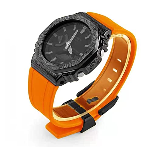 Boîtier GA2100 et bracelet silicone montre DASEB - 5