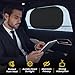 4 Pack Car Window Shade - 20″ × 12″ Car Side Window Covers for Baby, Cars Window Sun Shade, Glare Shield and UV Rays Protection for Your Child, Mesh Window Shades for Baby
