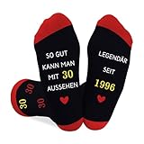 Coopyin Geschenk 30. Geburtstag Frau, Geschenke zum 30 Geburtstag Mann, Geschenkideen 30 Geburtstagsgeschenk Accessoires Weihnachtsgeschenke Lustige Socken für Mama Papa Freundin Freund Partner