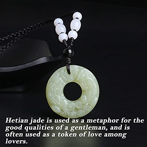 Collier de cristal en jadéite véritable de grade A certifié