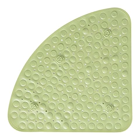 BUYGOO Alfombrilla de Ducha Antideslizante con Agujero de Drenaje Cover