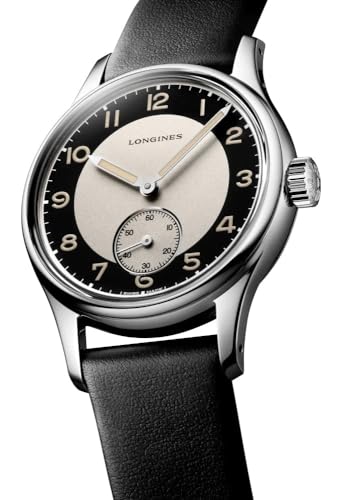 Longines Heritage Classic Tuxedo Automatic Black Dial Men's Watch L2.330.4.93.03