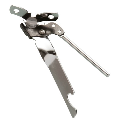 Premier Housewares Can Opener, Stainless Steel, Silver, H17 x W5 x D4cm