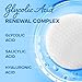 MAREE Glycolic Acid Polishes - Toner Pads for Face Cleansing - Tea Tree Oil, Salicylic Acid & Vitamins E, B3, B5 - Facial Peel & Radiance Deep Cleaning Effect - 50 Count