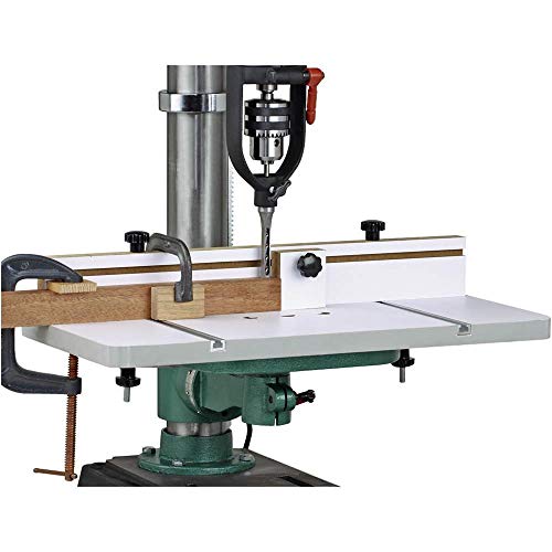 Grizzly Industrial H7827 Universal Drill Press Table with 3 Fence