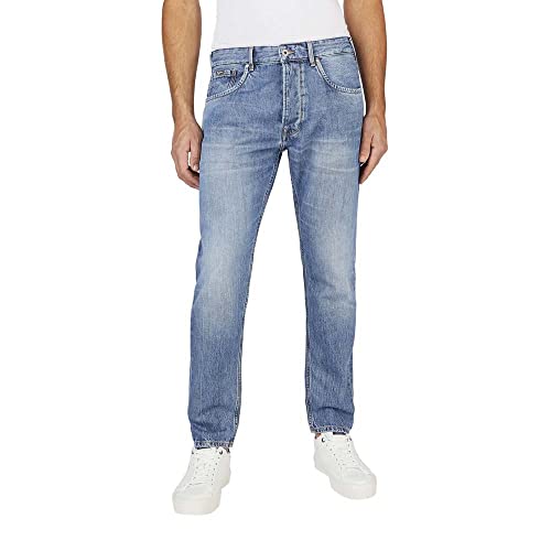 Pepe Jeans Callen Jeans, Azul (Denim mi4), 30W / 34L para Hombre