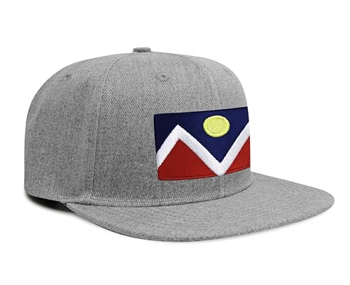 Image of International Tie City Hat for Men and Women, Adjustable Snapback Trucker Baseball Cap with Embroidered Patch