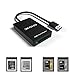 Price comparison product image Alcey USB 3.0 XQD Card Reader, xqd memory card reader, Compatible with Sony G/M Series USB Mark XQD Card, Lexar 2933x/1400x USB Mark XQD Card USB3-XQD-N-AL