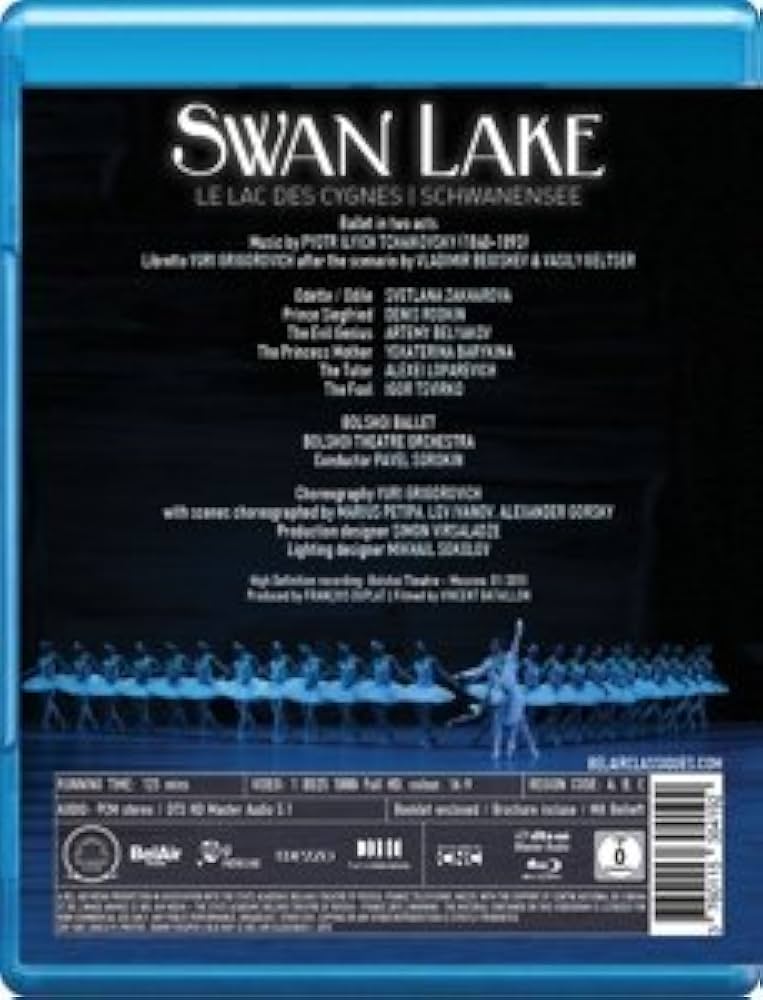 Amazon.co.jp: Tchaikovsky: Swan Lake [Blu-ray] : DVD
