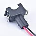 DECKBU 2 Pin EV1 Fuel Injector Nozzle Waterproof Auto Connector Plug Socket Housing for VAG 829441-1