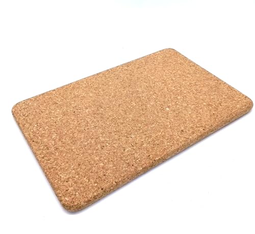 Dessous de plat rectangulaire en liège pour poêle, verre, casserole, fournitures de reliure