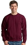 Gildan Heavy Blend Adult Crew Neck SweatShirt Maroon 2XL