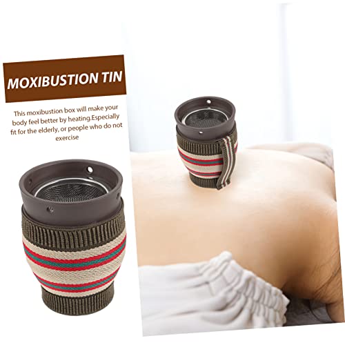 Estuche de moxibustión cerámico ergonómico para terapia corporal, accesorio esencial para masajes en casa y spa miniatura 6