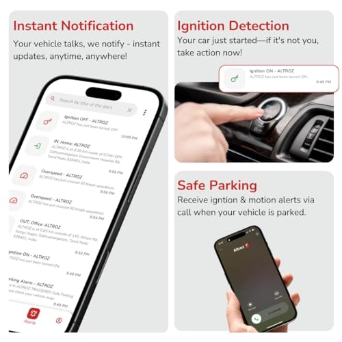 Image of Fleettrack Pro 4G (with 12 Months SIM Recharge) - Wired GPS Tracker for Car, Bike, Scooty, EV, Trucks | Live Location, Instant Engine ON /Off Alerts, Theft Alarms with Next-Gen Mobile App