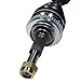 GSP NCV10585 CV Axle Shaft Assembly - Left or Right Front (Driver or Passenger Side), black