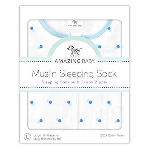 Image of Amazing Baby Muslin Sleeping Sack