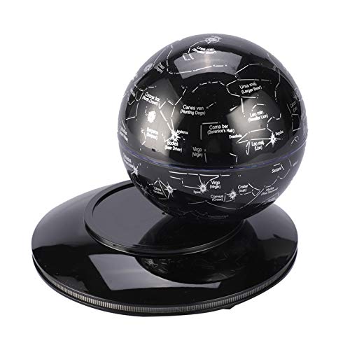 Taidda- Globo flutuante preto de levitação magnética Globo flutuante magnético, globo de levitação d