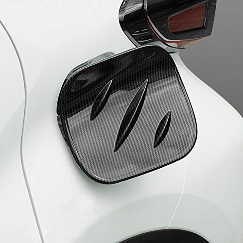 Amazon.com: Carbon Fiber Car Fuel Gas Tank Cap Cover Trim