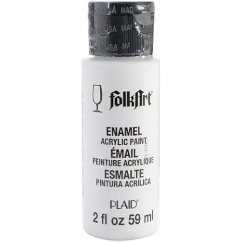 Plaid:Craft Wicker White Folkart Enamels - 2oz, 40-4001 Cover