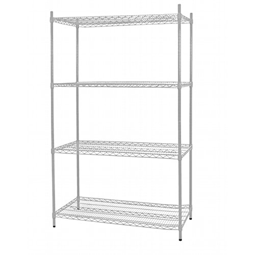Thunder Group Wire Shelving 21" X 30" Chrome Plated Finish by Excellante – 21" by 30", Chrome, Model CMSV2130