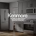 Kenmore 2276843 5.6 cu. ft. Front Control Gas Range Oven with 5 Burners - Fan Convection, Air Fry, Self Clean, Turbo Boil+, Chrome Racks, Cast Iron Grates, Wok Ring, LP Kit - Stainless Steel