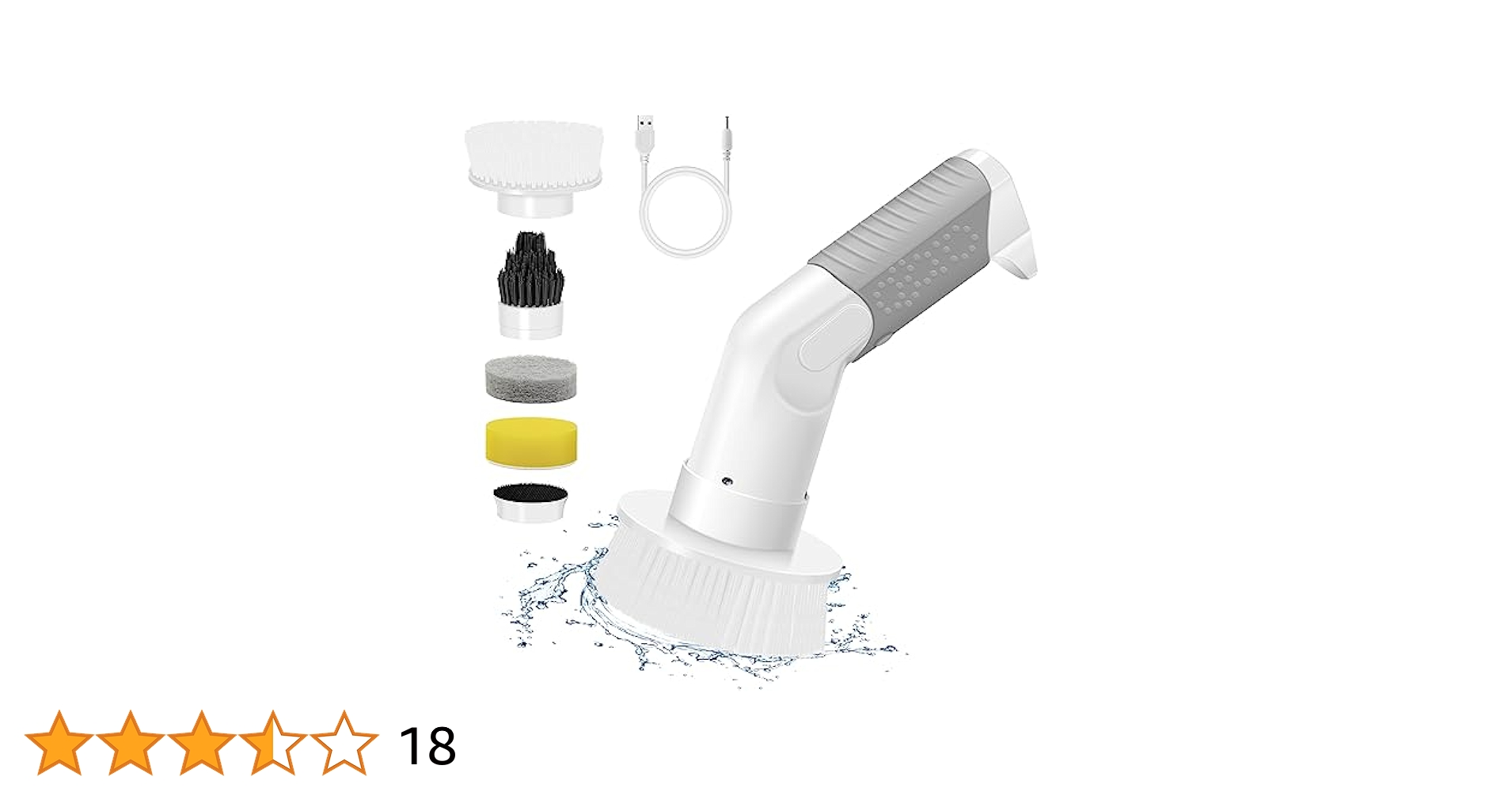 Amazon｜Lefon 電動掃除ブラシ 風呂 キッチン 掃除ブラシ
