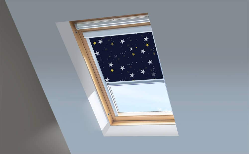 Skylight Store enrouleur occultant pour fenêtres de toit Velux - Code S06, 606 et 4 - Nuit