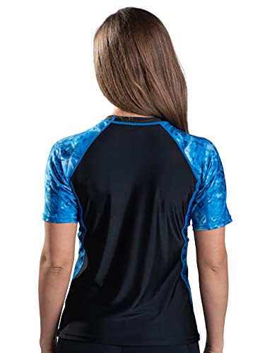 Swim Shirts for Woman: Womens Rash Guard Short Sleeve UV Shirt2