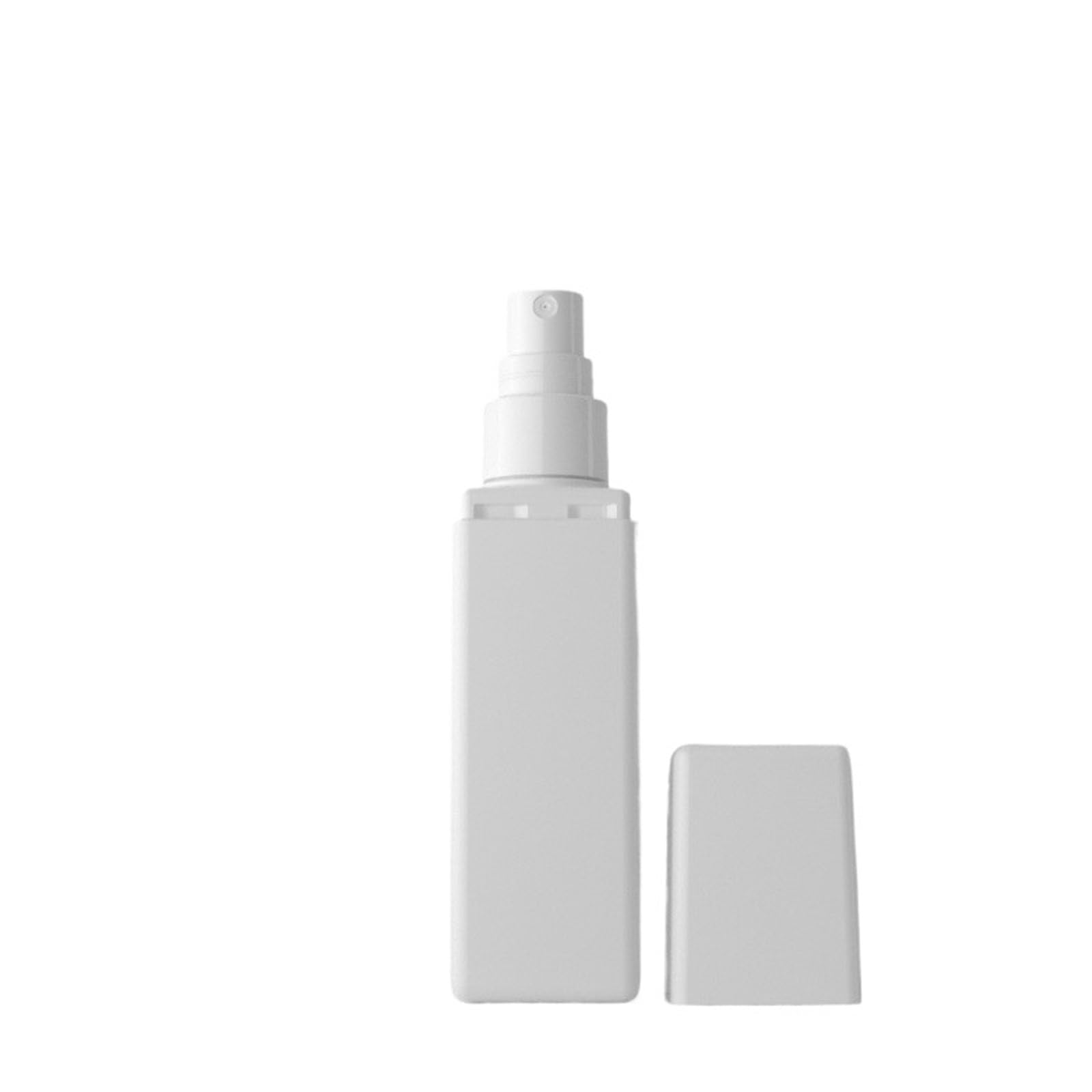 60 ml 75 ml 90 ml butelki do wielokrotnego napełniania pusta butelka z rozpylaczem przenośny pojemnik biała plastikowa butelka do napełniania perfum (60 ml_30 szt.)