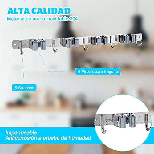 La Mejor review de Mueble para escobas y aseo los preferidos por los clientes. 10 Imagen adicional