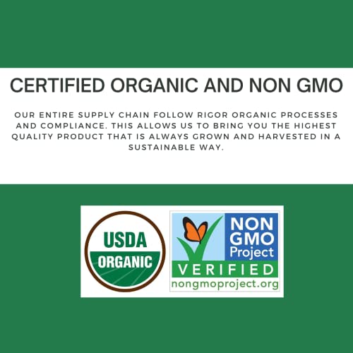 Organic Ginger Powder | 8 oz (226g) | USDA Organics and Non-GMO Verified Project Approved | Product of India | 100% Raw and Natural | Resealable Bag by SHOPOSR