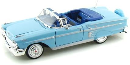 Chevrolet 1963 Chevy Impala Convertible 1/24 Azul