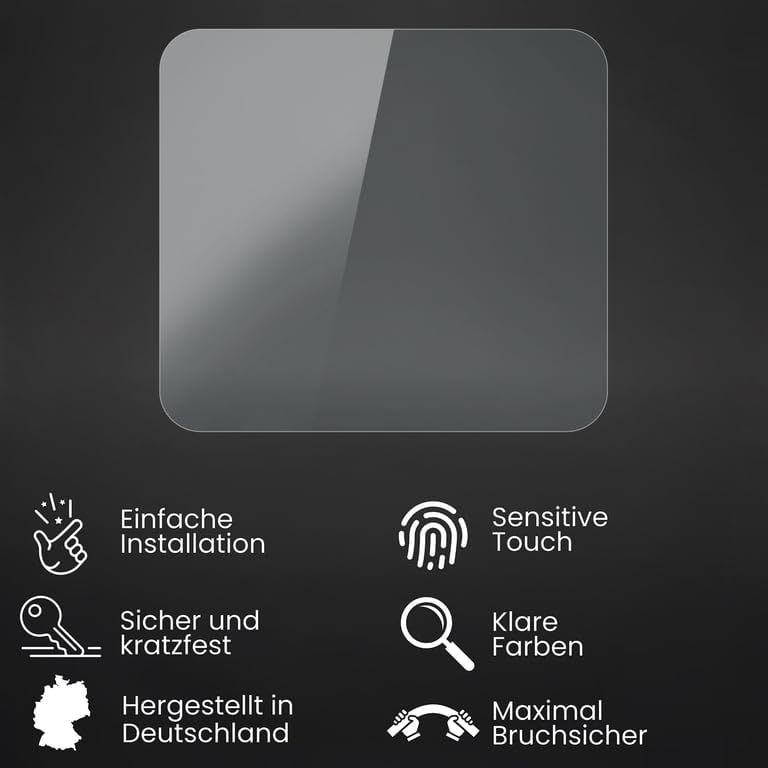 Bruni Screen Protector compatible with Sony SmartWatch 3 Protector Film, crystal clear Protective Film (2X)