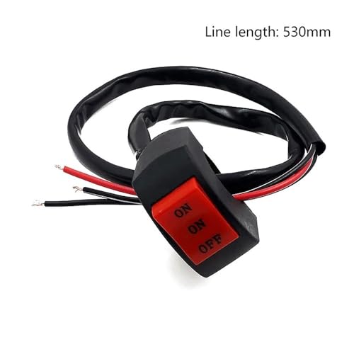 Bouton de commutation du guidon de moto contre les pannes