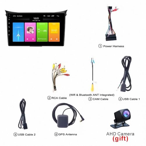 Radio de coche 2 DIN con GPS y manos libres Bluetooth para renovar el salpicadero 7