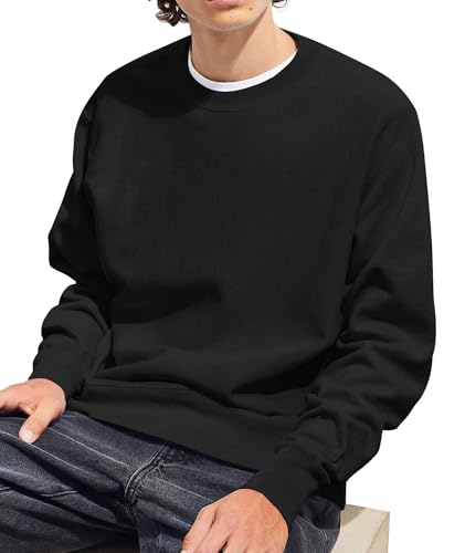 Little Beauty 3 Pack Crewneck Sweatshirts Long Sleeve Pullover Sweatshirts for Men Lightweight Casual Top S-3XL S-3XL - $17.49 after coupon - image 2
