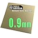Messingblech, 0,9 mm – 1,5 mm Dicke, mehrere Größen (0,9 mm x 200 mm x 100 mm)