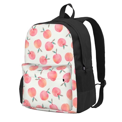 Sac à dos de grande capacité pêche rose idéal pour pique-nique et rando
