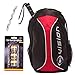 Mochila Vision + Overgrip Spain + Protector Transparente/Mochilas para Niño Hombre y Mujer/Funda para Raqueta Palas Padel/Accesorios pádel Nivel intermedio avanzado y Principiante (Rojo)