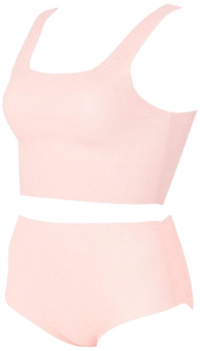 [ウイング/ワコール] 使いきりパンツ ハーフトップ 伸びのよい素材でやさしくフ…