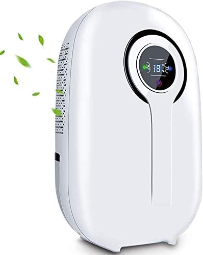 LONOVE Dehumidifier - 2500 Cubic Feet Portable Dehumidifiers for Home Basements Bedroom Bathroom RV Closet Camper Garage (Ivory White)